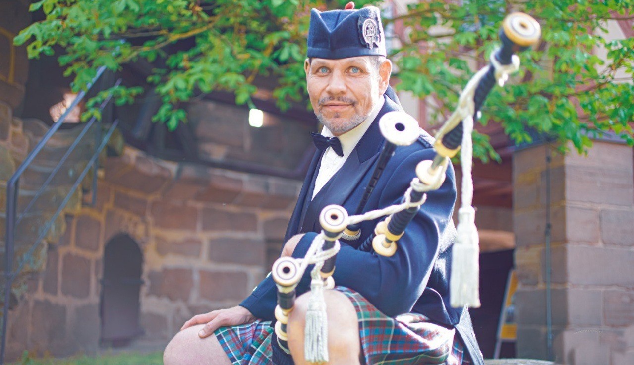 Thomas Schalla im Kilt